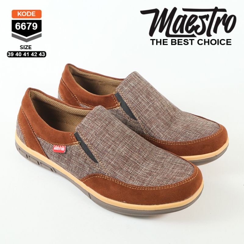 SEPATU CASUAL COWOK -SEPATU SLIP ONE - SEPATU SANTAI KANTOR.-3