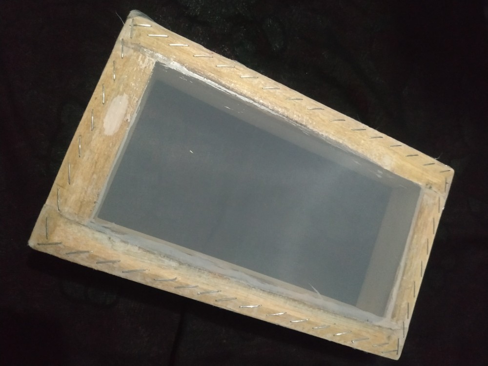  Screen  Sablon  Kayu  T48 10 X 20 Cm Shopee Indonesia