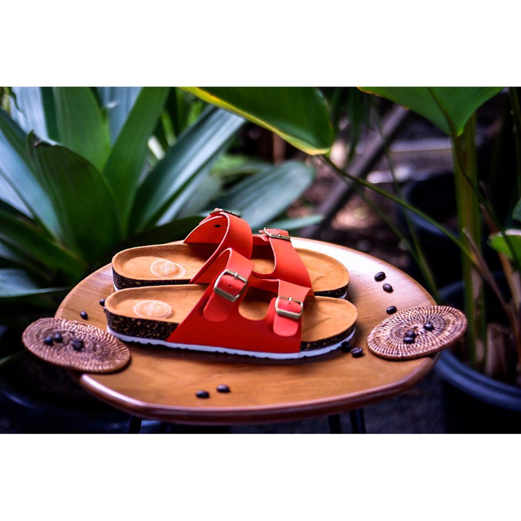 SANDAL KASUAL PRIA / WANITA VOLKERFOOTWEAR ART NIKO ORANGE