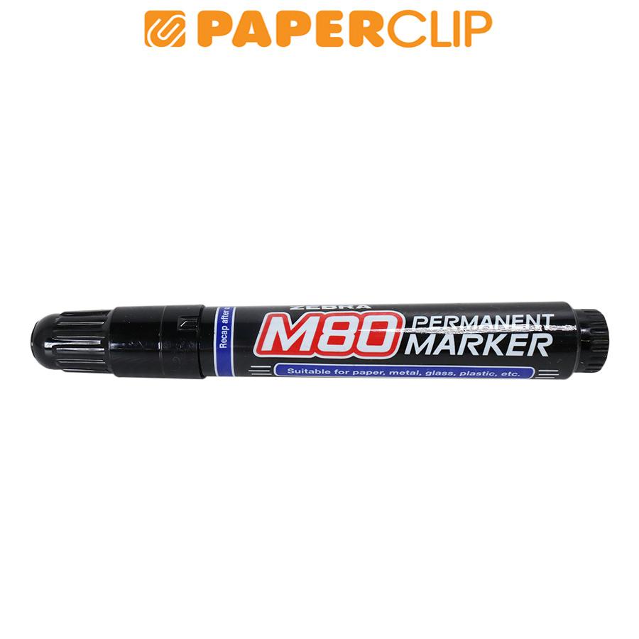 

MARKER ZEBRA M80 PERMANENT BLACK