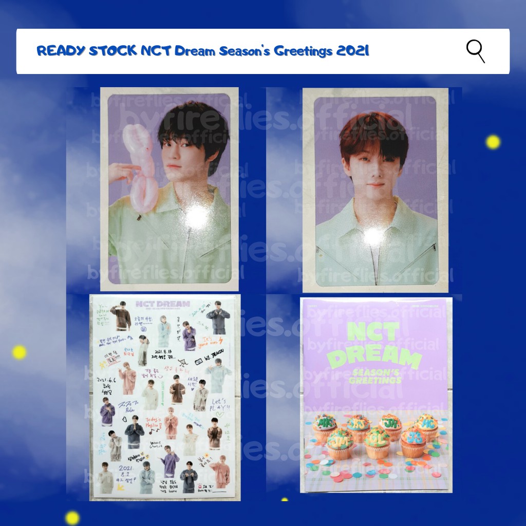 READY STOCK NCT Dream Season's Greetings 2021 X Withdrama