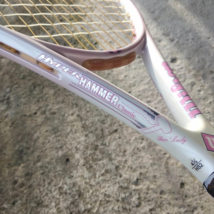 Raket tenis Wilson hammer bekas ori -jml