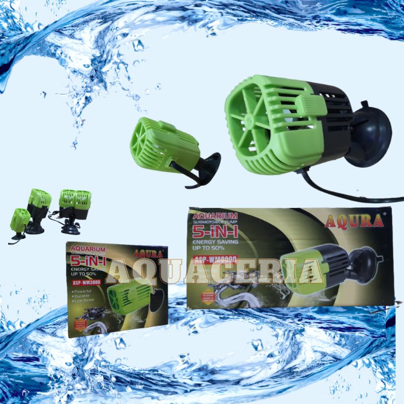 AQURA ASP WM 3000 WAVE MAKER POMPA AQUARIUM