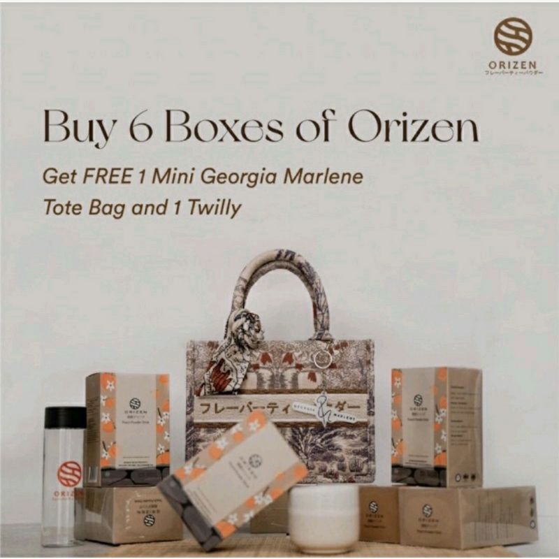 

PROMO buy 6 box FREE MINI BAG + TWILLY