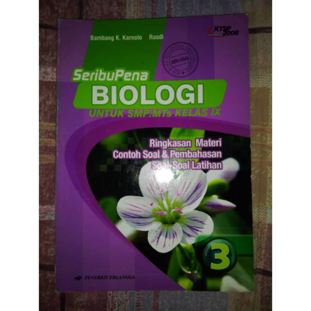 SeribuPena Fisika dan Biologi untuk smp kelas 9