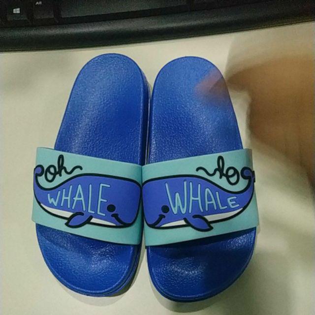 hb SANDAL  WHALE Sandal  anak  selop karet lucu anak  laki 