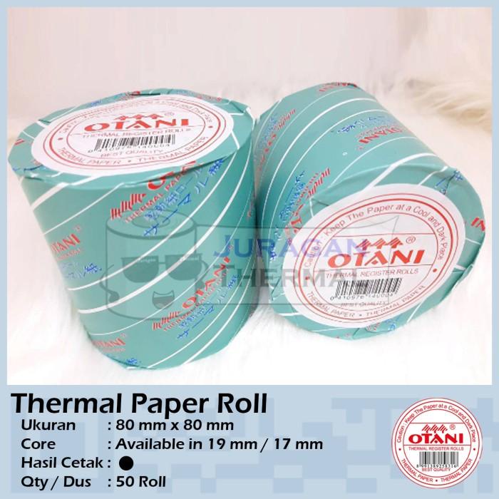 

Termal | [ Khusus Instant ] Kertas Struk Thermal 80 X 80 Otani ( Per Dus )