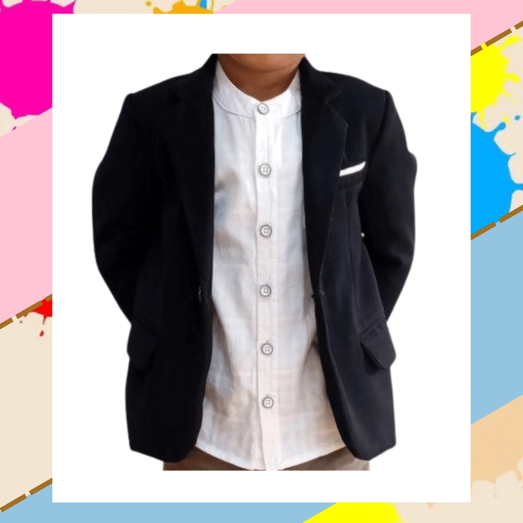 Jas Anak Casual Blazer Anak Masakini Model Kekinian Blezer Keren By Atqia_mart