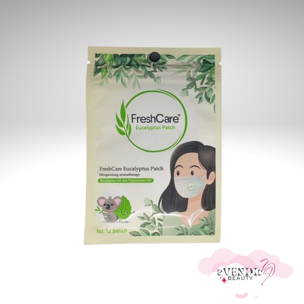 Freshcare Eucalyptus Patch (1 sachet isi 12 Patch) Fresh Care Tempel Di Masker Eucalytus Patch viral