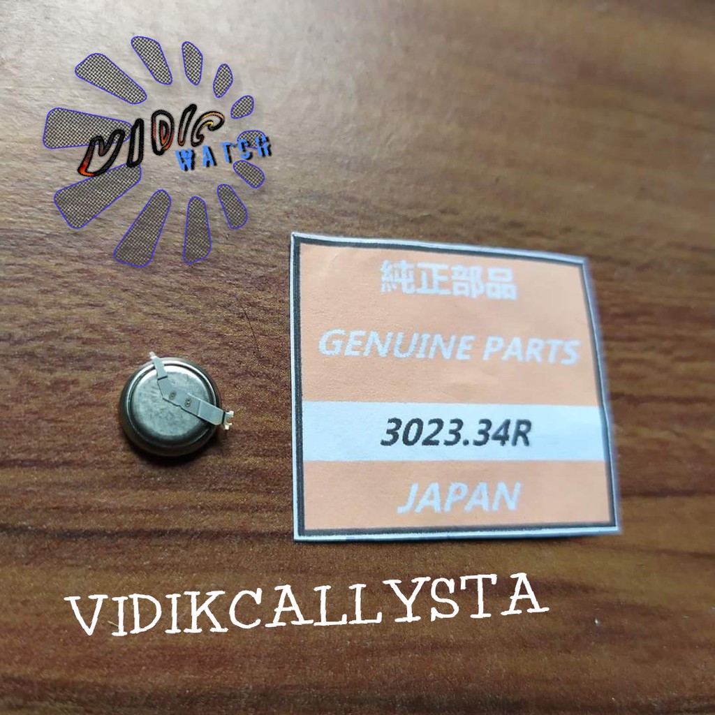 3023 34R TS920E TS 920E SEIKO CAPACITOR BATTERY SEIKO 3023 34R SEIKO VR42A VR43A RECHARGEABLE ORI