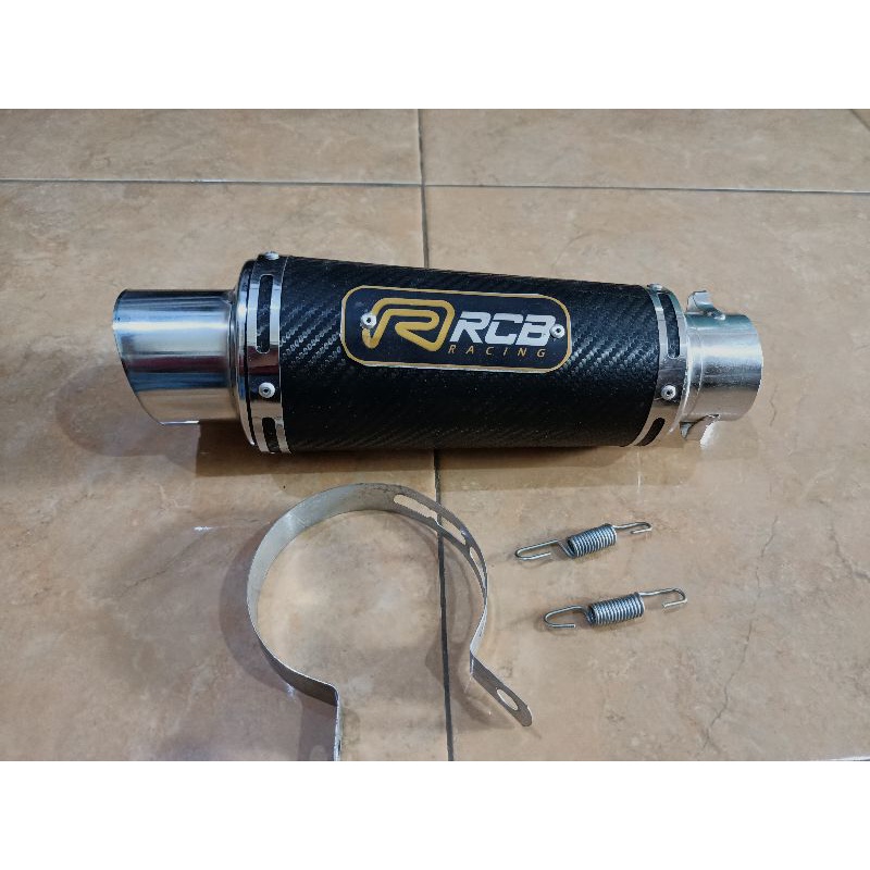 Silencer knalpot Rcb carbon