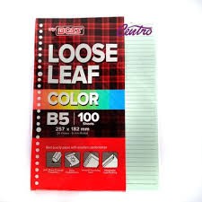 

Loose Leaf B5 Joyko