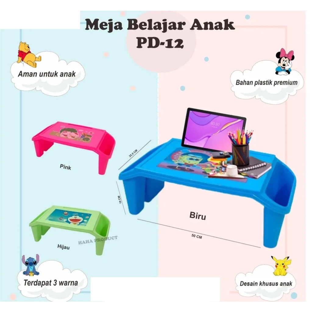 MEJA BELAJAR ANAK PD-12 MEJA BELAJAR PLASTIK
