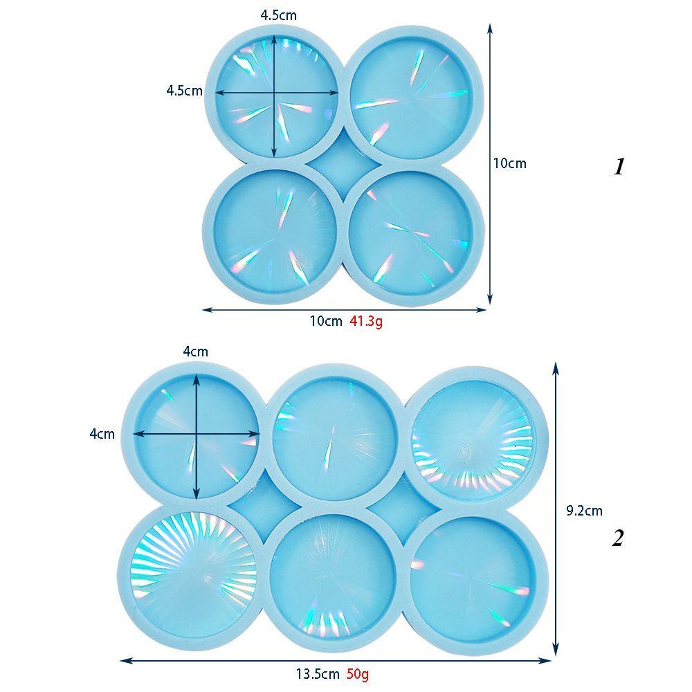 Preva Cetakan Silikon Hologram Epoxy Light Shadow Alat Membuat Perhiasan Phone Holder