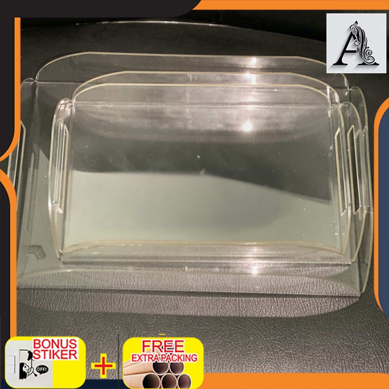

Terlaris akrilik tray nampan/baki/tempat barang - Putih CUSTOM