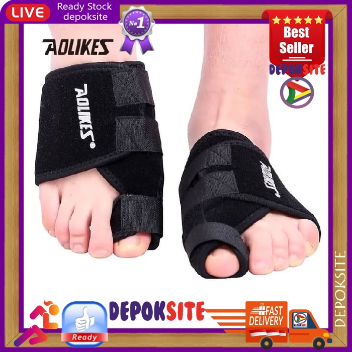 Aolikes 1051 Bunion Protector Toe Corrector Hallux Valgus Correction Terapi Jempol Kaki