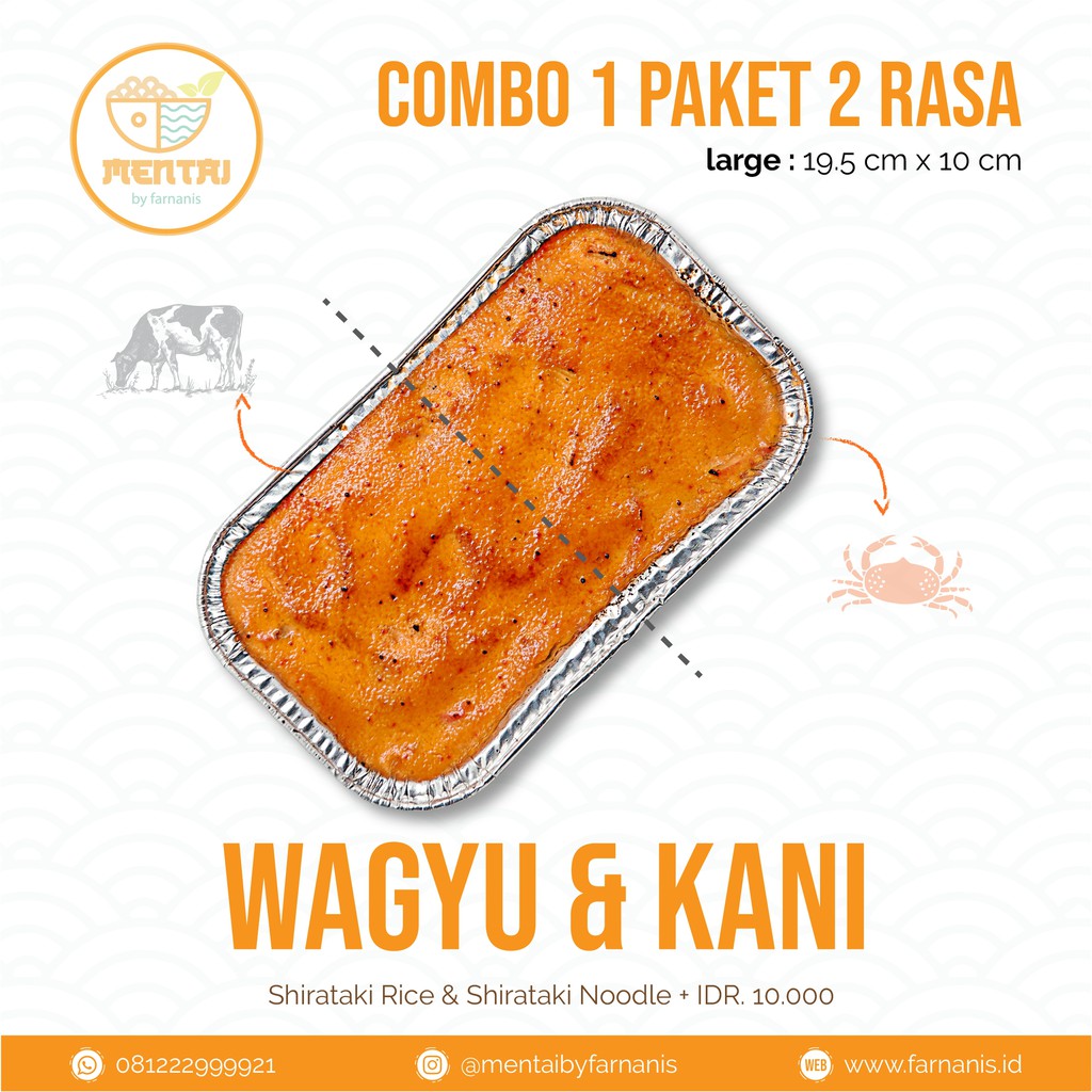 

Mentai by Farnanis - Combo Mentai Wagyu x Kani