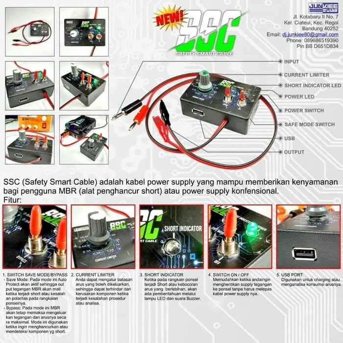 DSA MBR Predator - Micro Buck Regulator 5 Amper + Adaptor .