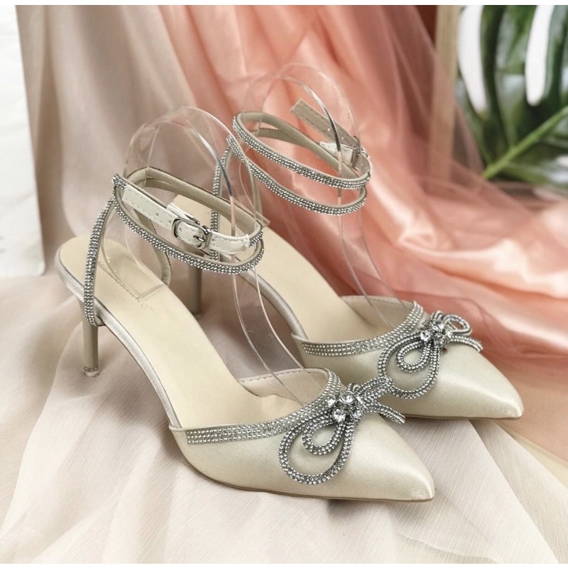 heels A6666 sendal wanita import realpict