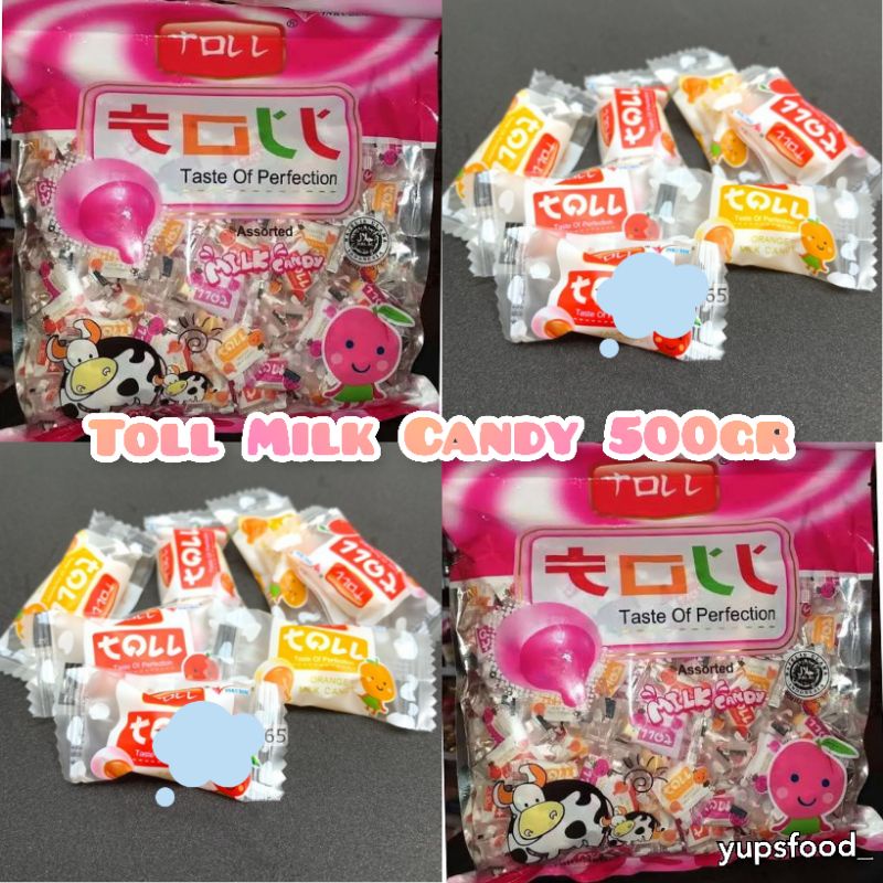 PERMEN SUSU TOLL MILK CANDY HALAL 500GR