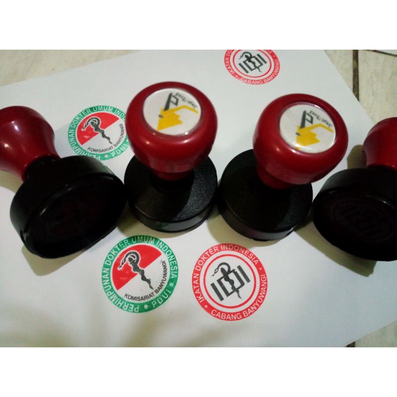 Stempel Flash Bulat Custom