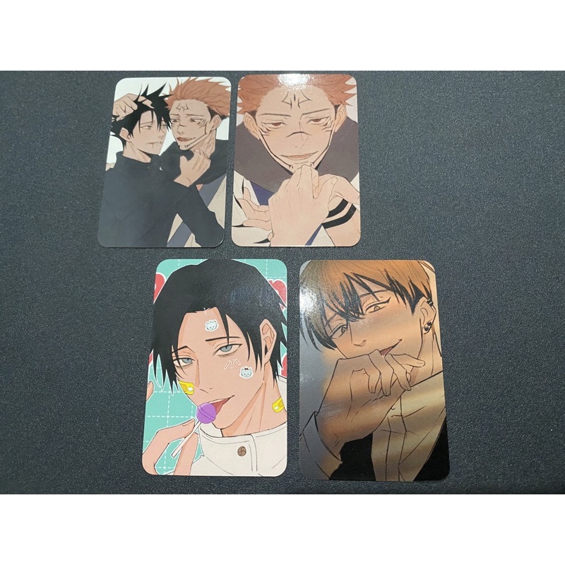 PHOTOCARD JUJUTSU KAISEN SUKUFUSHI SUKUNA MEGUMI YUTA NAOYA BY J_haann