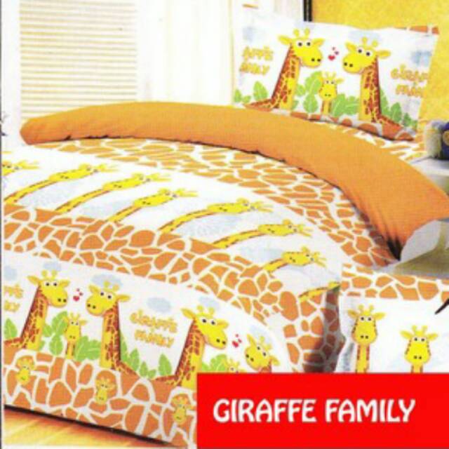 Sprei STAR Bintang Kecil "Girafee Family"
