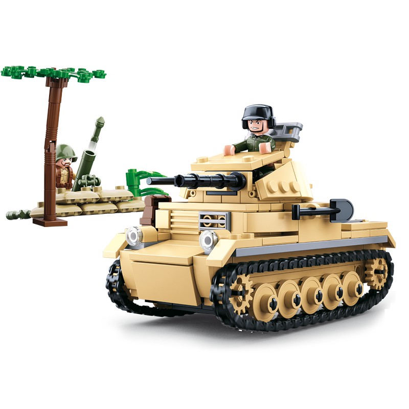 Lego WW II Army German Tank M38-B0691