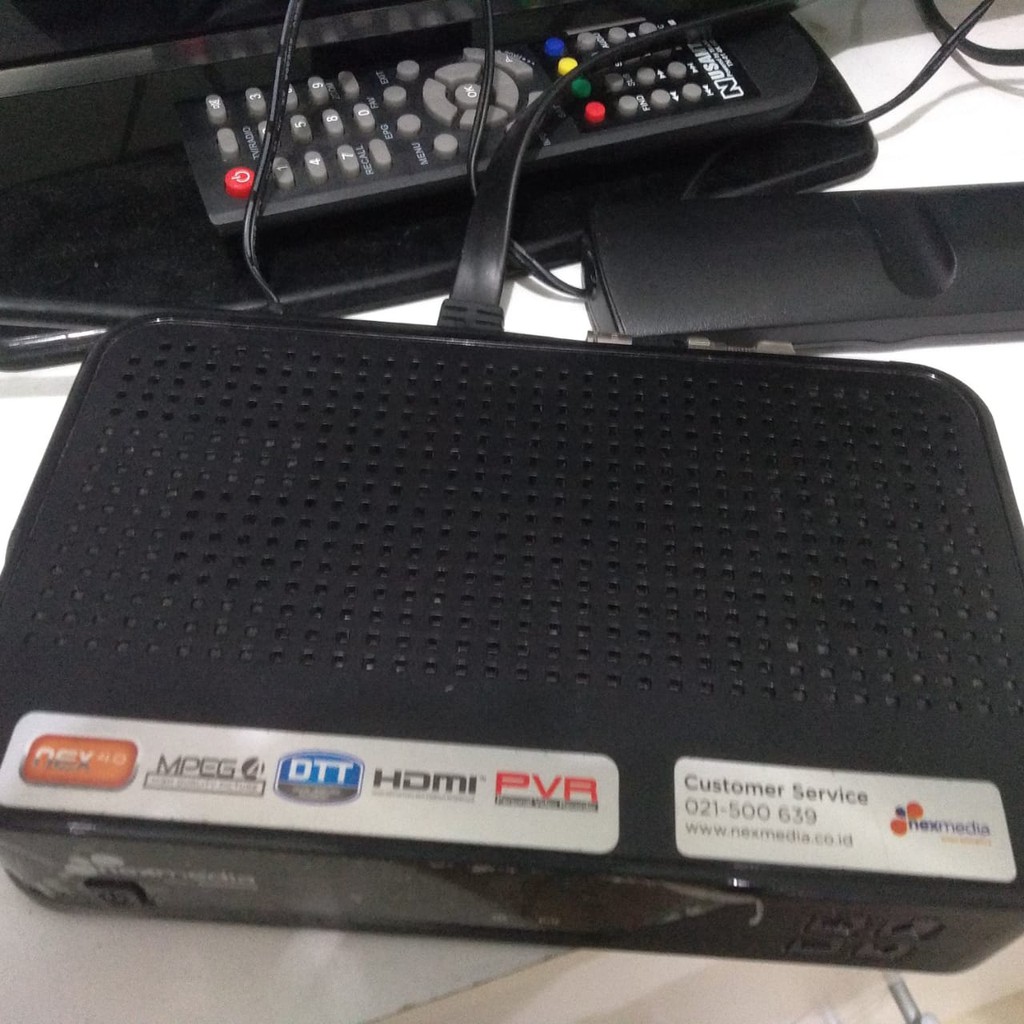 Set Top Box (STB) bekas Nexmedia bisa untuk TV Digital