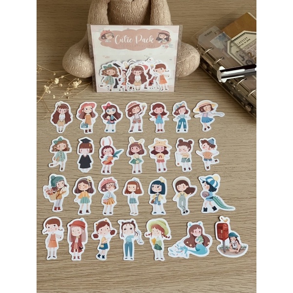 

Cutie Sticker pack