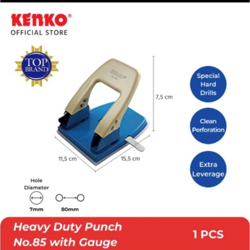 

KENKO PUNCH NO.85XL/PEMBOLONG KERTAS