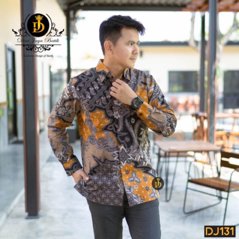 KEMEJA BATIK PRIA PREMIUM LAPIS FURING HALUS KEMEJA KANTORAN BATIK PEKALONGAN