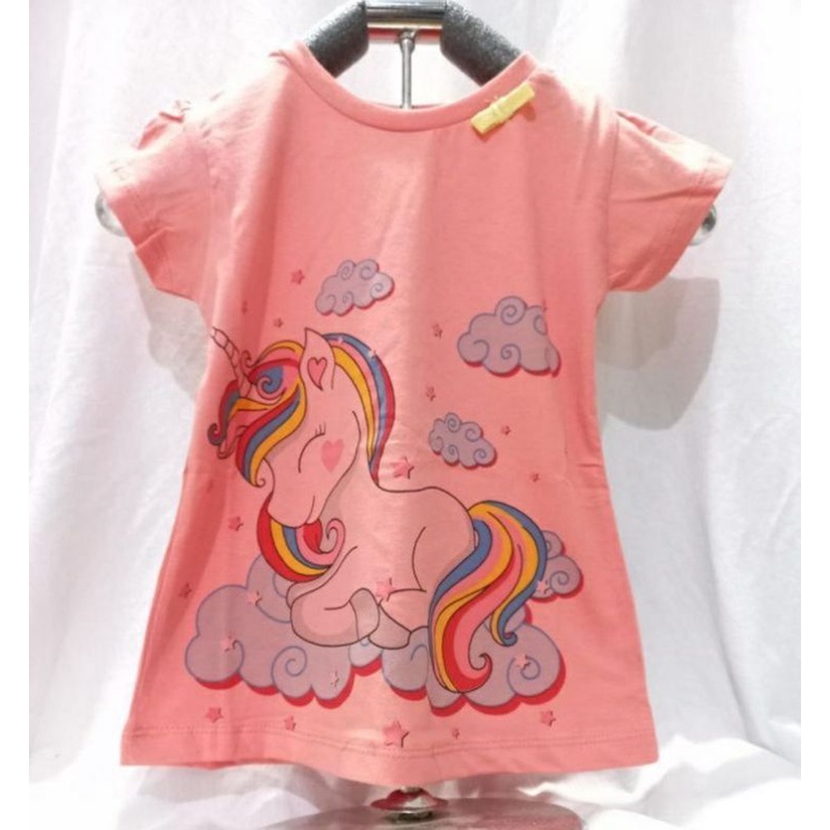 Kaos Anak Perempuan Print Tee Loopie Kids