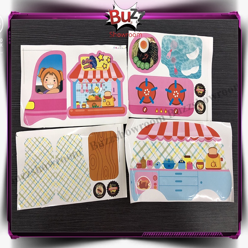 Mini Kitchen Ware Set Suitcase MasakMasak Mainan Anak Masak Masakan