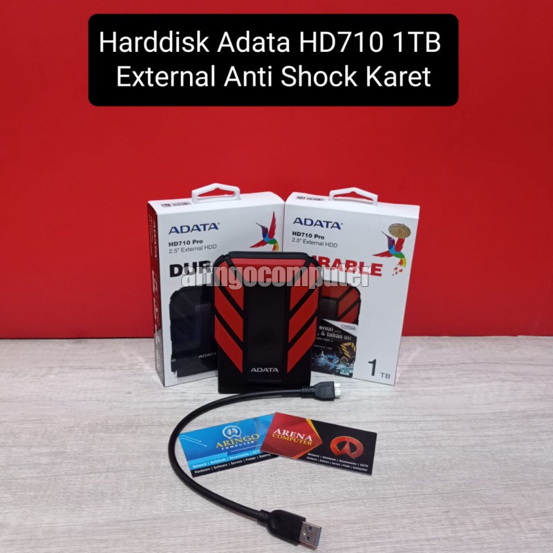 Harddisk Adata HD710 1TB External Anti Shock Karet