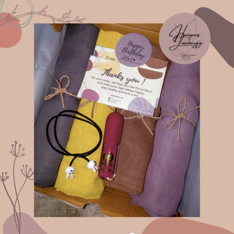 

Gift Box/Hampers hijab cewek