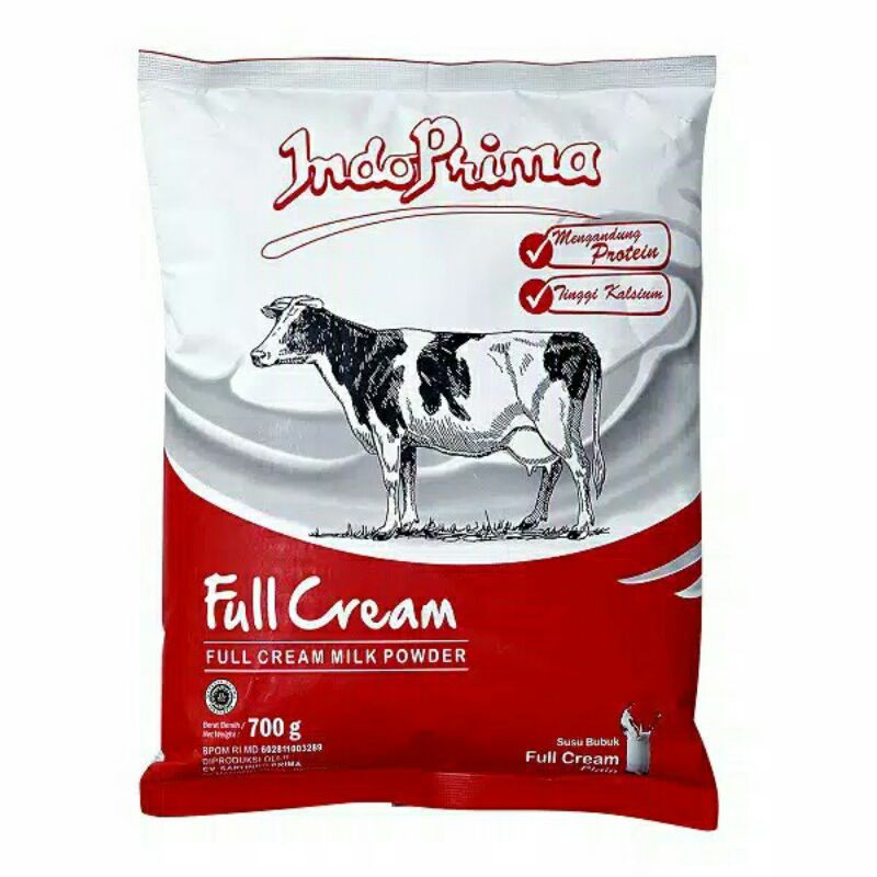 

Susu Indoprima Full Cream 700 Gram (Penggemuk Badan)