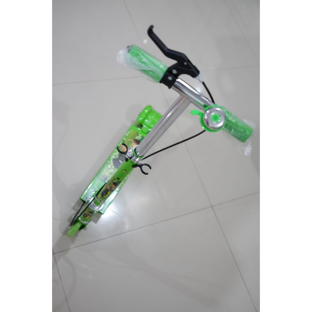 Scooter Otoped Anak Roda 3 Gambar Karakter / Otoped anak roda 3 + Bell dan Rem Tangan / Scooter anak