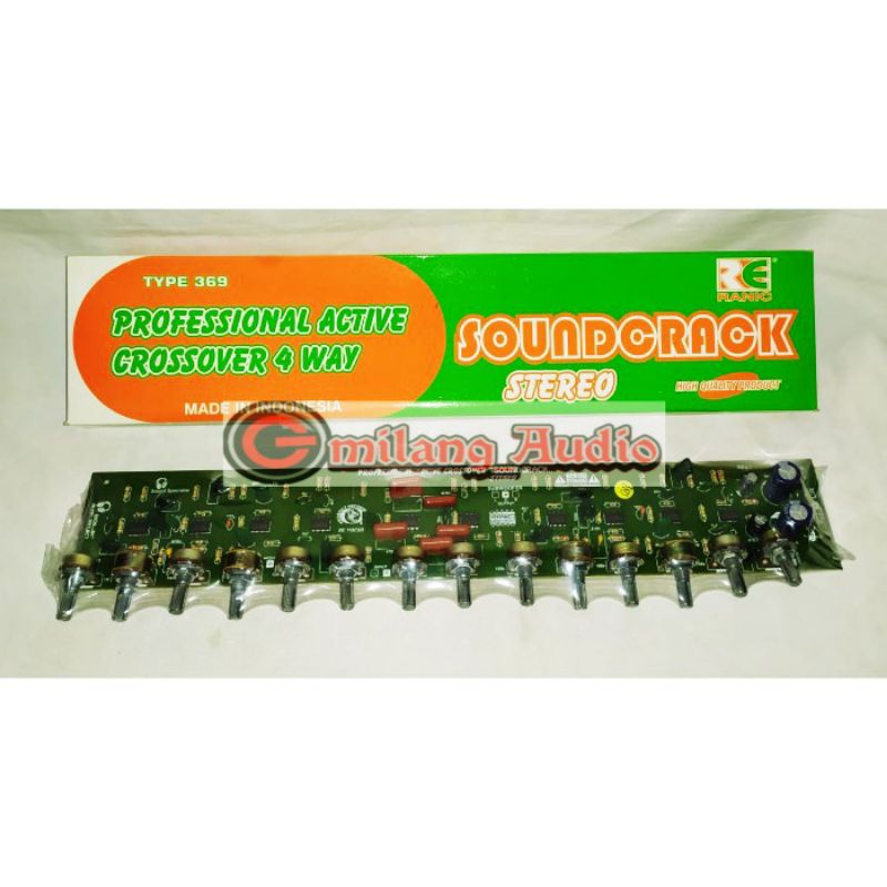Kit Crossover 4 way Soundcrack Stereo