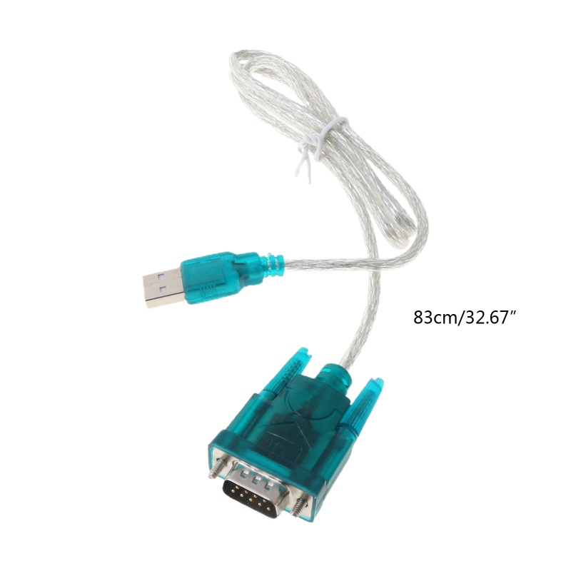 Cre Kabel Adapter Konverter USB Ke RS232 RS-232 (DB9) Serial Untuk PC