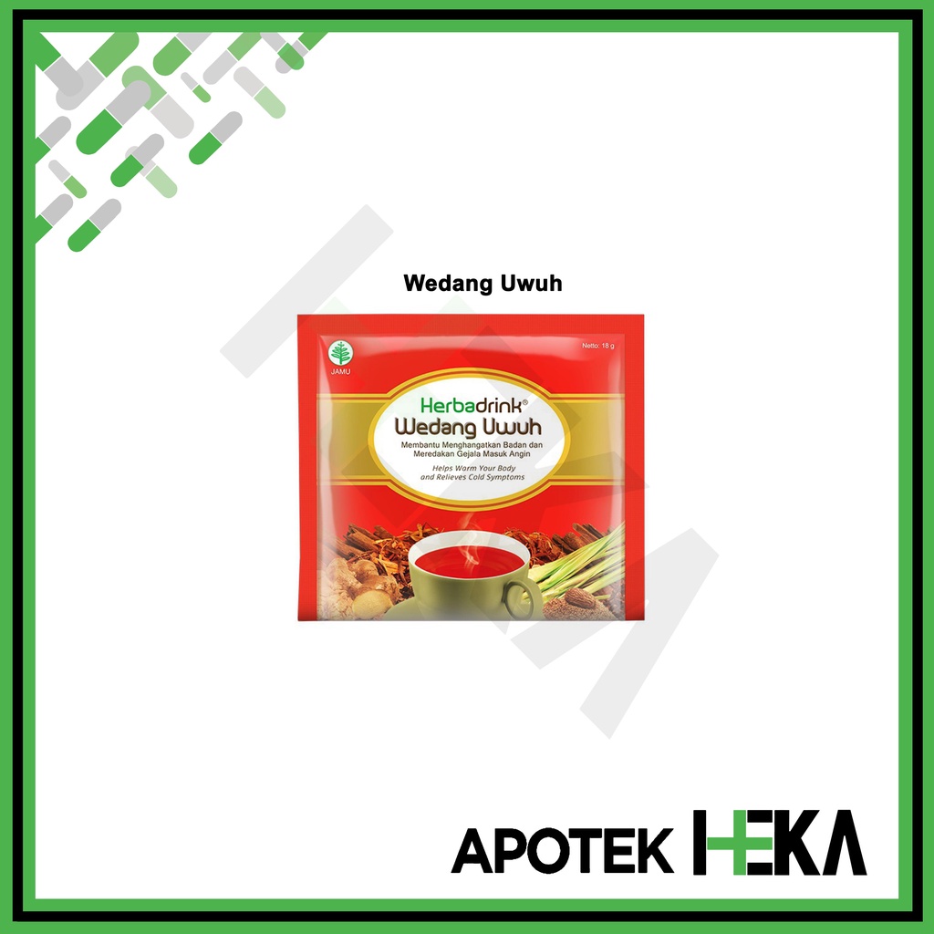 Herbadrink Jamu Instan 1 Sachet - Minuman Penghangat Badan (SEMARANG)