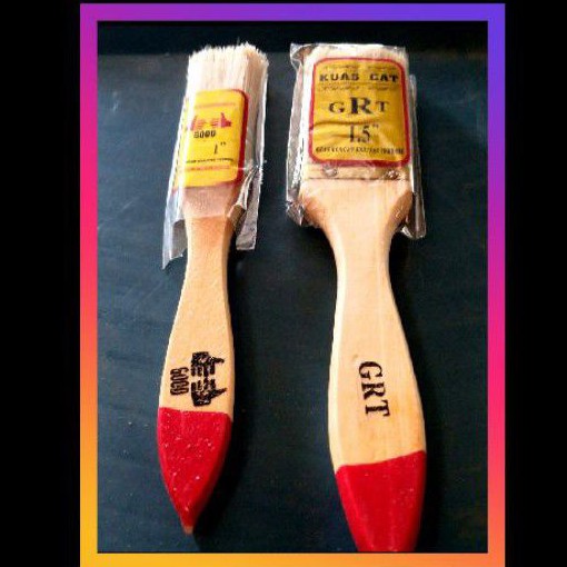 

kuas cat 1/2 inch / paint brush sampai 4 inch