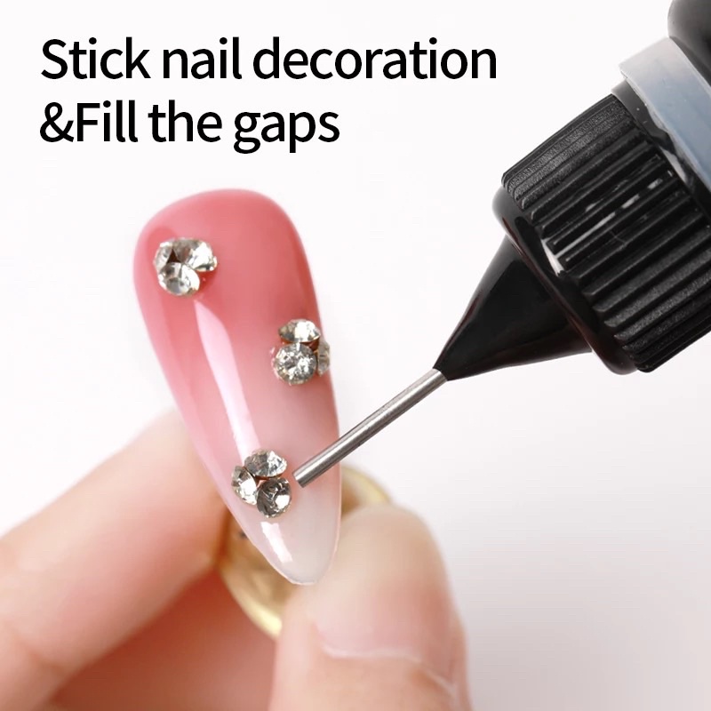 AS Gap Filling Gel Stick Nail Decoration Perekat Acc Nail Art