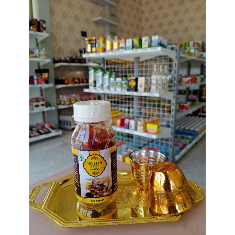 

hikmah minyak jinten 3 in 1 100 kapsul
