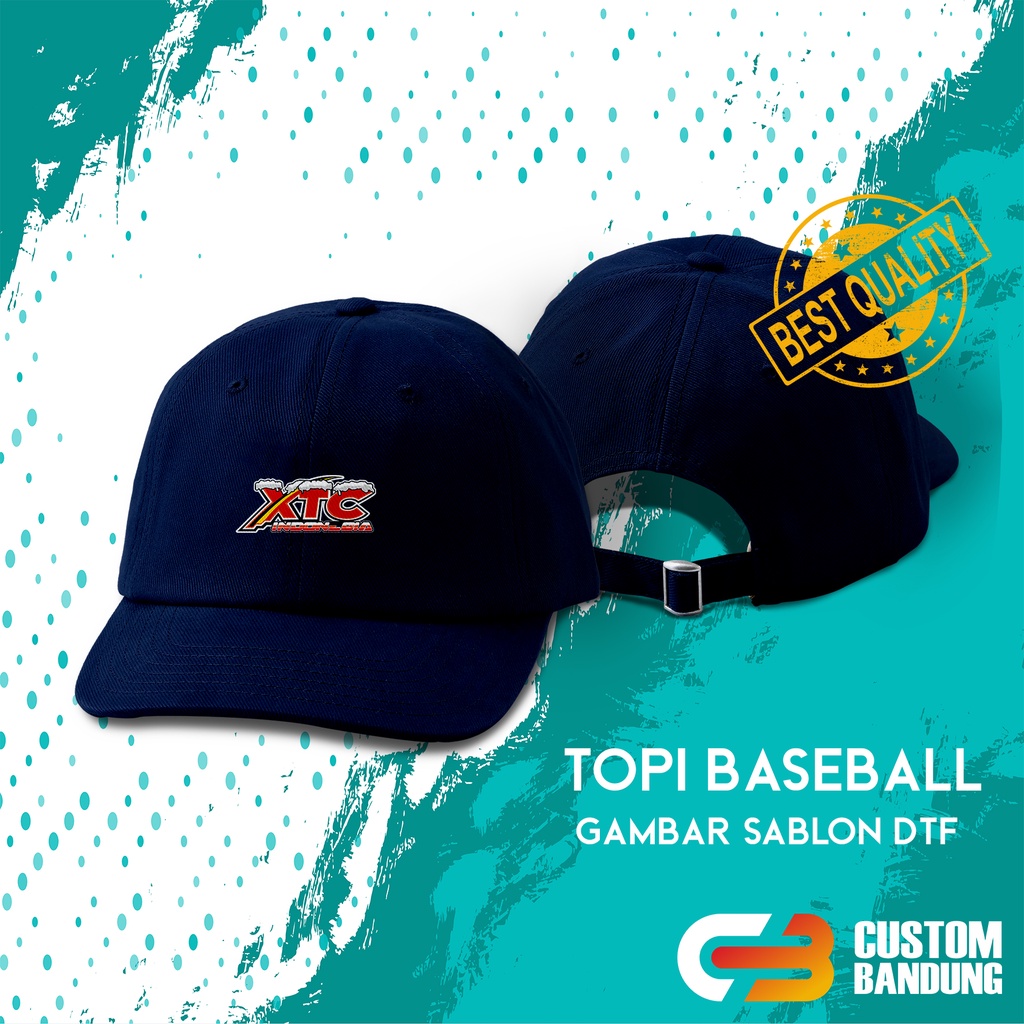 Topi Baseball XTC 2 Pria Wanita Bisa COD Original High Premium Quality