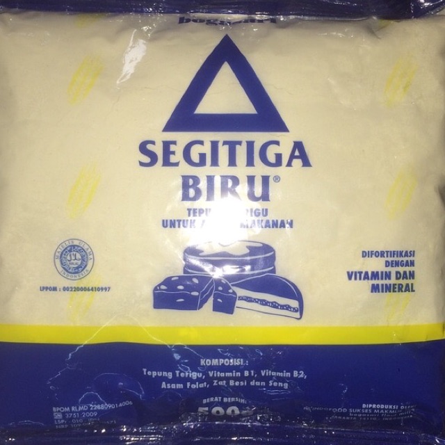 

Segitiga biru tepung 500 g