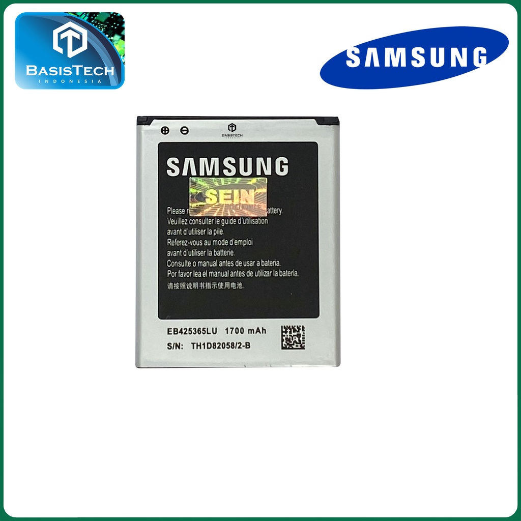 BATERAI SAMSUNG STYLE Duos I8262D - i8268 - EB425365LU - ORI99