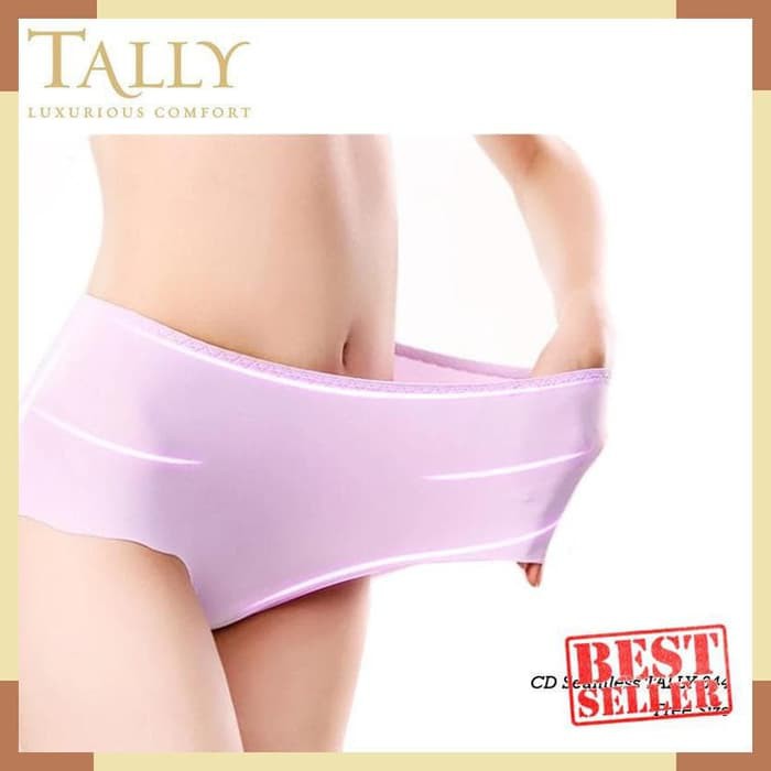 Celana Dalam Seamless Wanita Anti Nyeplak Tally 344 &amp; 345 / CD Cewek Perempuan Tanpa Jahit Tally
