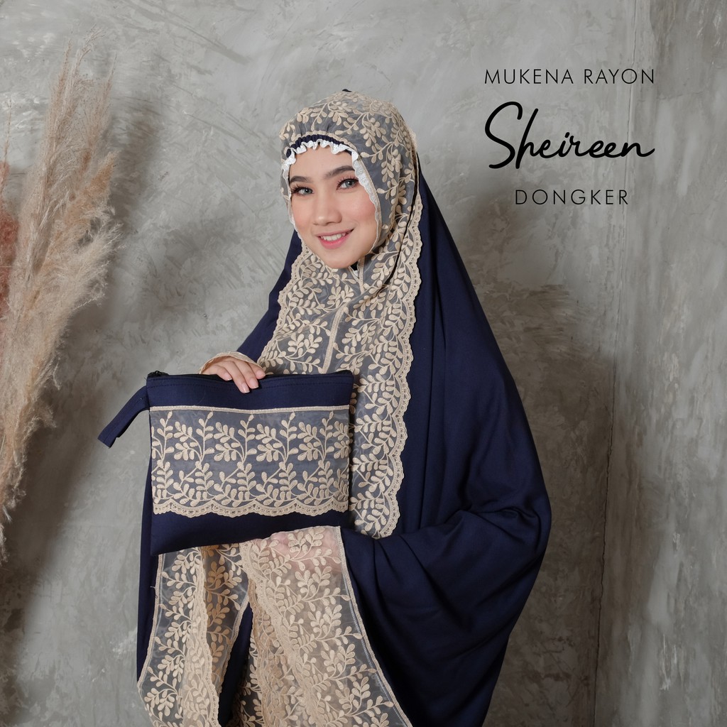 MUKENA BALI TASIK - MUKENA DEWASA RAYON SHIREEN