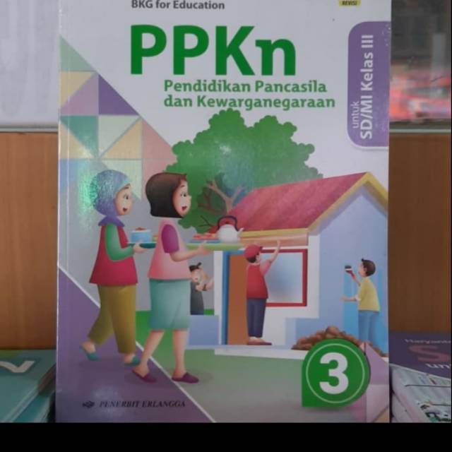 Buku SD PPKn Kelas 3 Erlangga